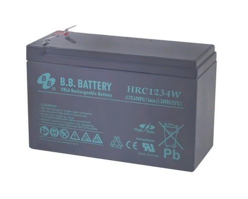 Аккумулятор B.B. Battery HRC 1234  12V 9Ah