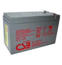 Аккумулятор CSB GPL1272, 12V 7Ah  F2   (с увеличенным сроком службы 10лет)                                                                                                                                                                                