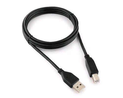 Кабель USB2.0  AM/BM 1,8 м черный CCP-USB2-AMBM-6