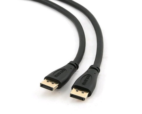 Кабель DisplayPort Gembird/Cablexpert, 1м, 20M/20M, черный, экран, пакет (CC-DP-1M)