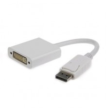 Переходник Cablexpert DisplayPort -DVI 19M/19F белый, пакет (A-DPM-DVIF-002-W)                                                                                                                                                                            