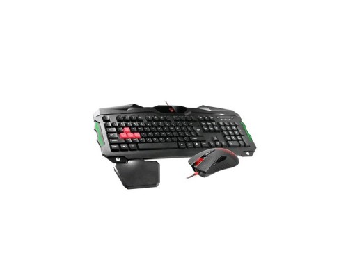 Клавиатура + мышь A4 Bloody Q2100/B2100 (Q210+Q9) / USB/ Multimedia Gamer / Wired / Black