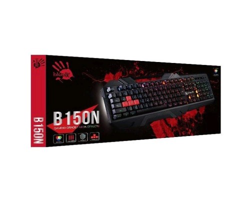 Клавиатура игровая A4Tech Bloody B150N / USB / Wired / Black