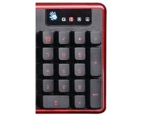 Клавиатура игровая A4Tech Bloody B2278 / USB / Wired / Black-Red