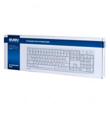 Клавиатура SVEN Standard 303 / USB / WIRED / White                                                                                                                                                                                                        