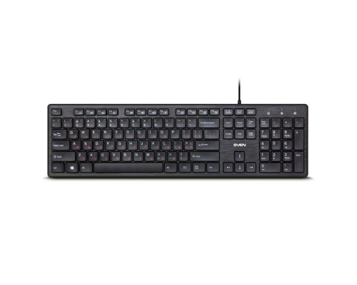 Клавиатура SVEN KB-E5800 / USB / WIRED / Black