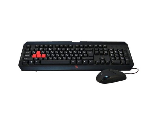 Клавиатура + мышь A4 Bloody Q1100 (Q100+S2) / USB/ Gamer / Wired / Black