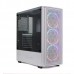 Корпус Powercase Alisio Mesh M3 White ARGB, Tempered Glass, 3х 120mm ARGB fan, fans controller & remote, белый, ATX  (CASMW-A3)