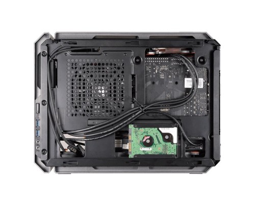 Корпус Cougar QBX, без БП, чёрный, Mini-ITX