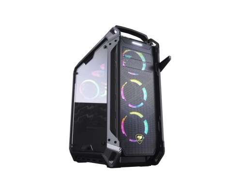 Корпус Cougar Panzer Max-G, без БП, большое боковое окно из закалённого стекла, чёрный