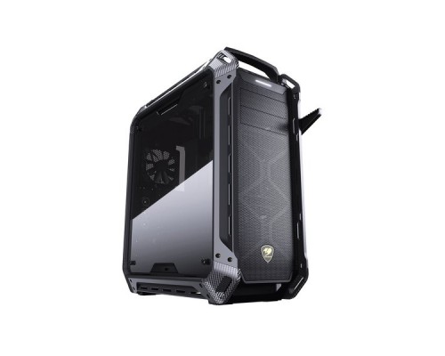 Корпус Cougar Panzer Max-G, без БП, большое боковое окно из закалённого стекла, чёрный