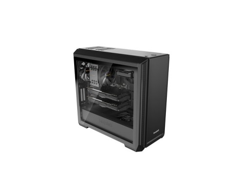 Корпус be quiet! SILENT BASE 601 WINDOW BLACK / midi-tower, E-ATX, tempered glass side panel / 2x Pure Wings 2 140mm / BGW26