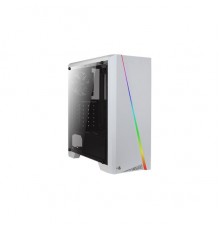 Корпус Aerocool Cylon White Tempered Glass без БП, боковое окно, закаленное стекло, Card Reader, RGB, ATX, белый                                                                                                                                          