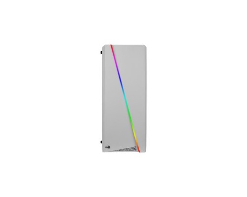 Корпус Aerocool Cylon White Tempered Glass без БП, боковое окно, закаленное стекло, Card Reader, RGB, ATX, белый