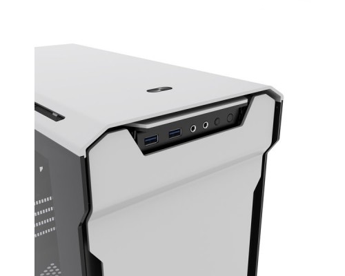 Корпус PHANTEKS Enthoo Evolv mATX Tempered Glass, Galaxy Silver Edition, RGB LED иллюминация, Micro ATX