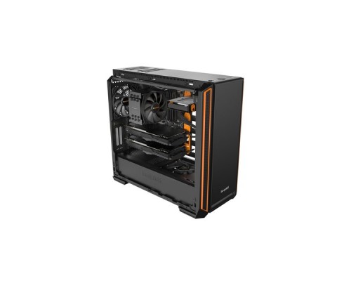 Корпус be quiet! SILENT BASE 601 ORANGE / midi-tower, E-ATX / 2x Pure Wings 2 140mm fans / BG025