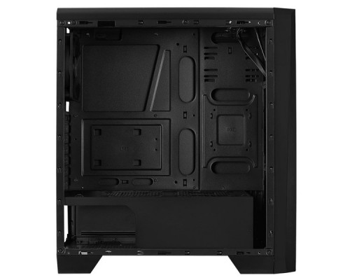 Корпус Aerocool Cylon Tempered Glass без БП, боковое окно, закаленное стекло, Card Reader, RGB, ATX, черный