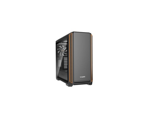 Корпус be quiet! SILENT BASE 601 WINDOW ORANGE / midi-tower, E-ATX, tempered glass side panel / 2x Pure Wings 2 140mm / BGW25