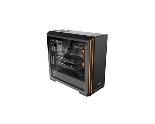 Корпус be quiet! SILENT BASE 601 WINDOW ORANGE / midi-tower, E-ATX, tempered glass side panel / 2x Pure Wings 2 140mm / BGW25