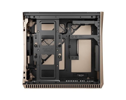 Корпус Fractal Design ERA ITX GOLD - TG / Mini-ITX / 1x80mm fan inc. / FD-CA-ERA-ITX-CHP