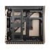 Корпус Fractal Design ERA ITX GOLD - TG / Mini-ITX / 1x80mm fan inc. / FD-CA-ERA-ITX-CHP