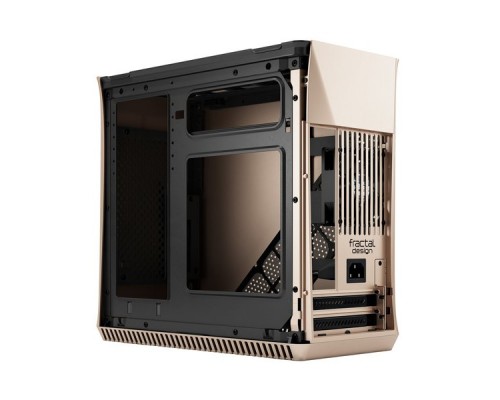 Корпус Fractal Design ERA ITX GOLD - TG / Mini-ITX / 1x80mm fan inc. / FD-CA-ERA-ITX-CHP