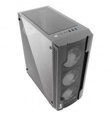 Корпус Powercase Mistral X4 Mesh, Tempered Glass, 4x 120mm fan, чёрный, ATX  (CMIXB-F4)                                                                                                                                                                   