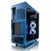 Корпус Fractal Design FOCUS G PETROL BLUE / ATX, mid tower, acrylic side window / 2x120mm LED fans inc. / FD-CA-FOCUS-BU-W