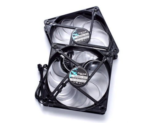 Корпус Fractal Design FOCUS G PETROL BLUE / ATX, mid tower, acrylic side window / 2x120mm LED fans inc. / FD-CA-FOCUS-BU-W