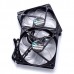 Корпус Fractal Design FOCUS G PETROL BLUE / ATX, mid tower, acrylic side window / 2x120mm LED fans inc. / FD-CA-FOCUS-BU-W