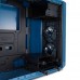 Корпус Fractal Design FOCUS G PETROL BLUE / ATX, mid tower, acrylic side window / 2x120mm LED fans inc. / FD-CA-FOCUS-BU-W