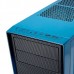 Корпус Fractal Design FOCUS G PETROL BLUE / ATX, mid tower, acrylic side window / 2x120mm LED fans inc. / FD-CA-FOCUS-BU-W