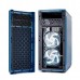 Корпус Fractal Design FOCUS G PETROL BLUE / ATX, mid tower, acrylic side window / 2x120mm LED fans inc. / FD-CA-FOCUS-BU-W