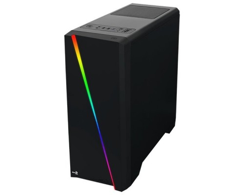 Корпус Aerocool Cylon без БП, боковое окно, Card Reader, RGB, ATX, черный