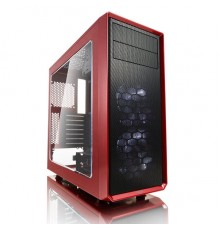 Корпус Fractal Design FOCUS G RED / ATX, mid tower, acrylic side window / 2x120mm LED fans inc. / FD-CA-FOCUS-RD-W                                                                                                                                        
