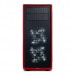 Корпус Fractal Design FOCUS G RED / ATX, mid tower, acrylic side window / 2x120mm LED fans inc. / FD-CA-FOCUS-RD-W