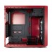 Корпус Fractal Design FOCUS G RED / ATX, mid tower, acrylic side window / 2x120mm LED fans inc. / FD-CA-FOCUS-RD-W