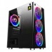 Корпус 1STPLAYER FIREBASE X2 / mATX, tempered glass / 4x 120mm LED fans inc. / X2-4R1