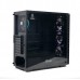 Корпус Powercase Attica G4 ARGB, Tempered Glass, 4х 120mm ARGB fan, fans controller & remote, черный, E-ATX  (CAGB-A4)