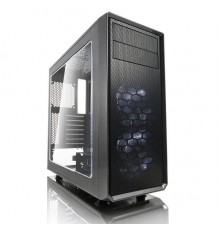 Корпус Fractal Design FOCUS G GUNMETAL GREY / ATX, mid tower, acrylic side window / 2x120mm LED fans inc. / FD-CA-FOCUS-GY-W                                                                                                                              