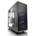 Корпус Fractal Design FOCUS G GUNMETAL GREY / ATX, mid tower, acrylic side window / 2x120mm LED fans inc. / FD-CA-FOCUS-GY-W