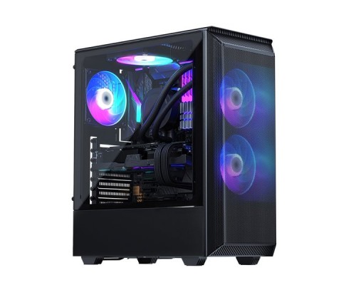 Корпус PHANTEKS Eclipse P300A Tempered Glass, Black, Mid-Tower