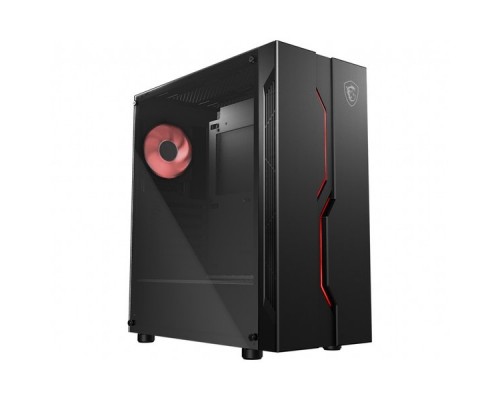 Корпус MSI MAG VAMPIRIC 010M / mid-tower, ATX, tempered glass side panel / 1x120mm RGB fan inc. / MAG VAMPIRIC 010M