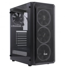 Корпус Powercase Mistral Z4 Mesh RGB, Tempered Glass, 4x 120mm RGB fan, чёрный, ATX  (CMIZB-R4)                                                                                                                                                           