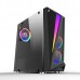 Корпус 1STPLAYER RAINBOW R5 / ATX, tempered glass side panel / 3x 120mm LED fans inc. / R5-3R1