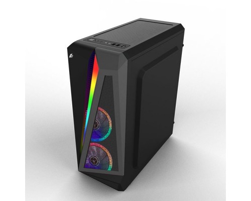 Корпус 1STPLAYER RAINBOW R5 / ATX, tempered glass side panel / 3x 120mm LED fans inc. / R5-3R1