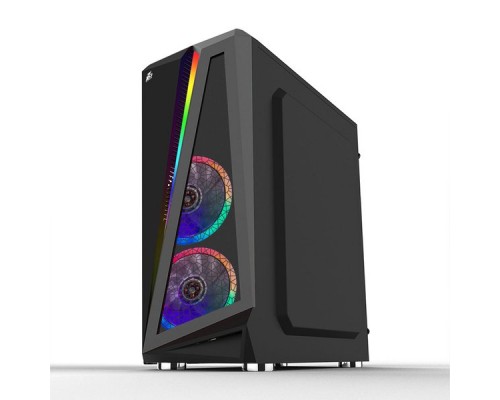 Корпус 1STPLAYER RAINBOW R5 / ATX, tempered glass side panel / 3x 120mm LED fans inc. / R5-3R1