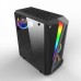 Корпус 1STPLAYER RAINBOW R5 / ATX, tempered glass side panel / 3x 120mm LED fans inc. / R5-3R1