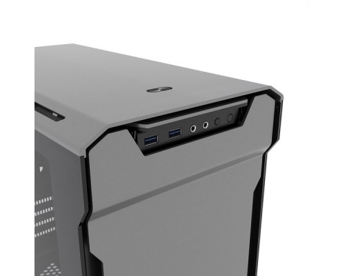 Корпус PHANTEKS Enthoo Evolv mATX Tempered Glass, Anthracite Grey Edition, RGB LED иллюминация, Micro ATX