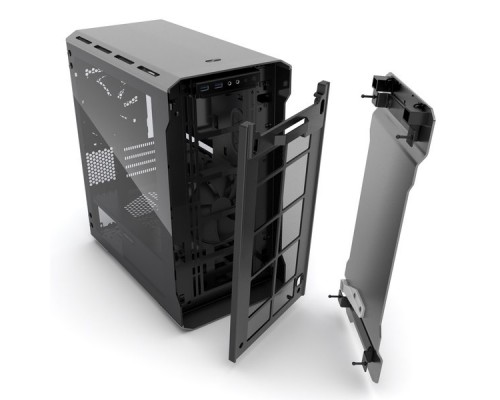 Корпус PHANTEKS Enthoo Evolv mATX Tempered Glass, Anthracite Grey Edition, RGB LED иллюминация, Micro ATX